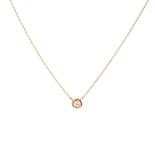 Load image into Gallery viewer, Diamond Bezel Necklace
