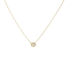 Load image into Gallery viewer, Diamond Bezel Necklace
